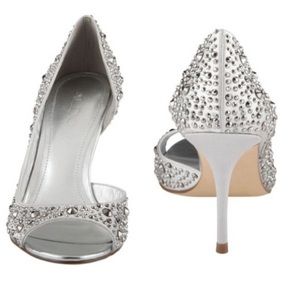 Aldo Aelizia Silver Heels